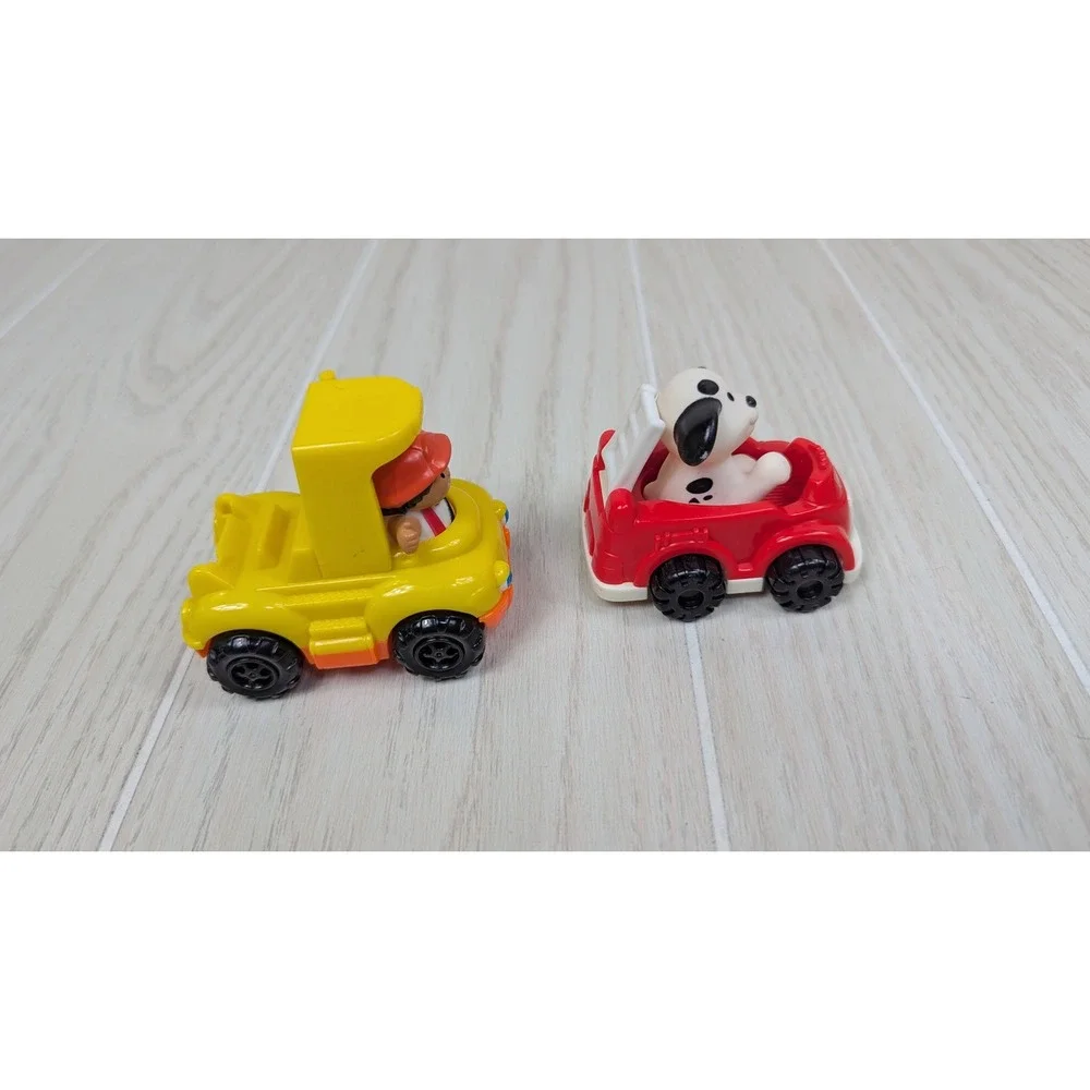 Fisher-Price Little People vintage McDonalds Van Car Plane Bus Wheelies truck